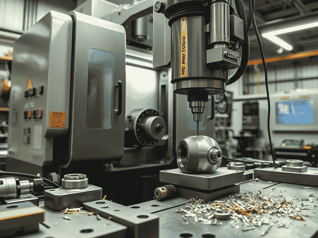CNC machining cost: precision machined parts from a CNC machining centre