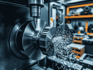 (precision manufacturing) CNC turning process