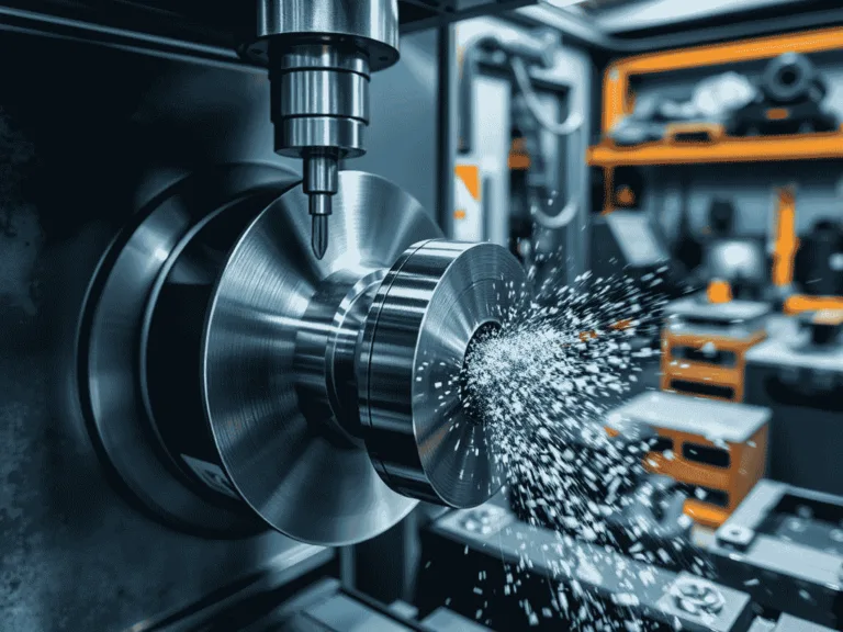 (precision manufacturing) CNC turning process