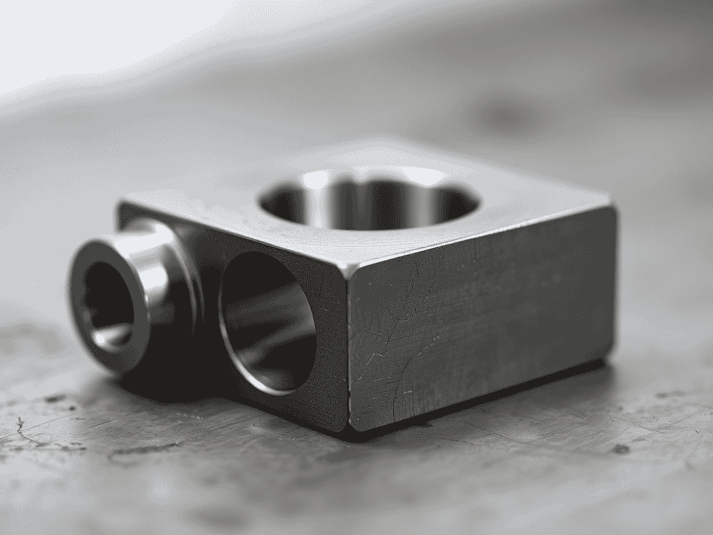 Surface finish Ra example: an as-machined aluminium part