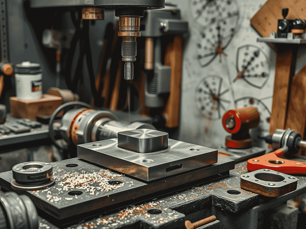 Surface grinding of a hardened steel part