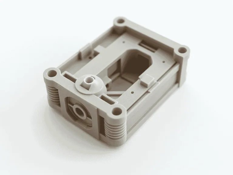 Machined PEEK medical component from the PEEK medical parts case study