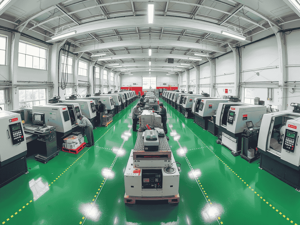 CNC precision parts inspection
