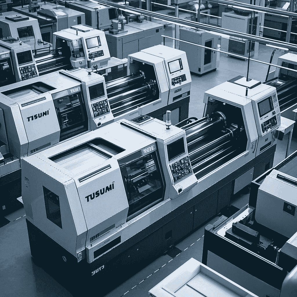 Machine parts manufacturing facility