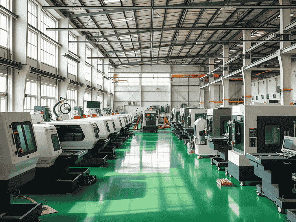 Precision manufacturing workshop