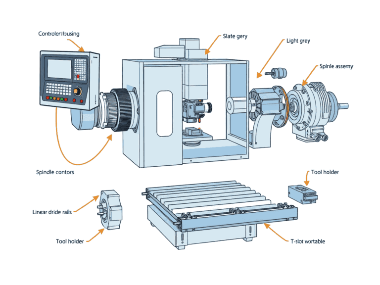 • CNC machining
