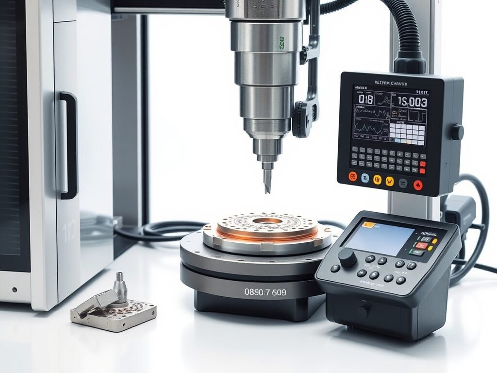 Micro-machining — sub-0.1mm precision machining of a miniature component