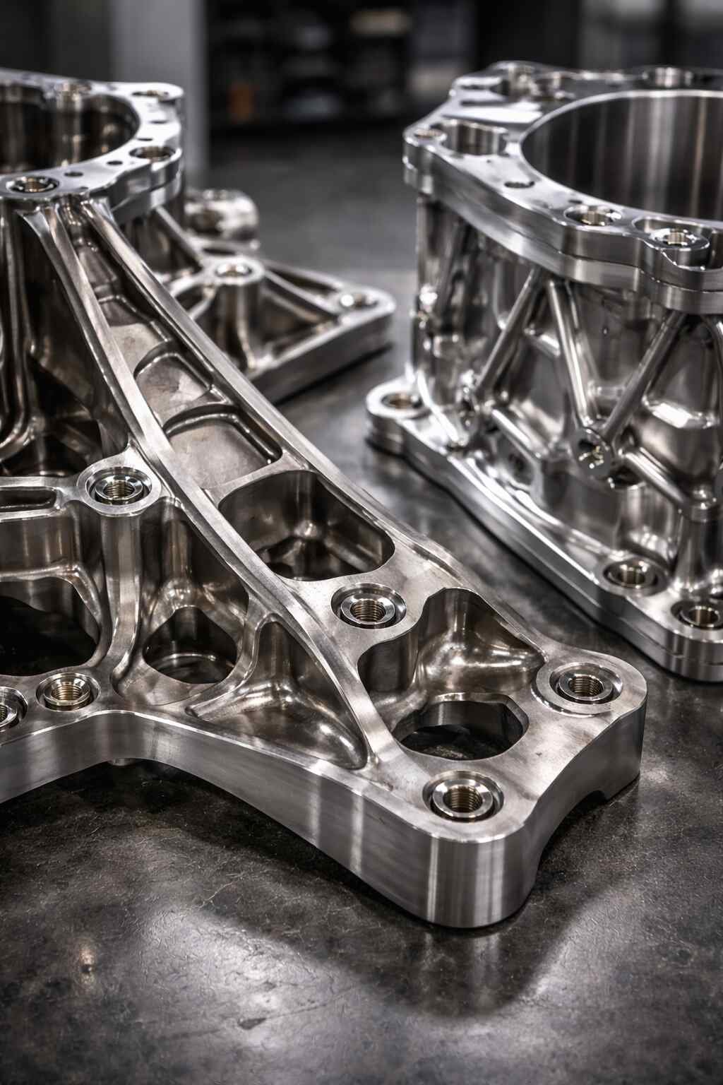 Precision CNC machined engine mounts and housings for aerospace