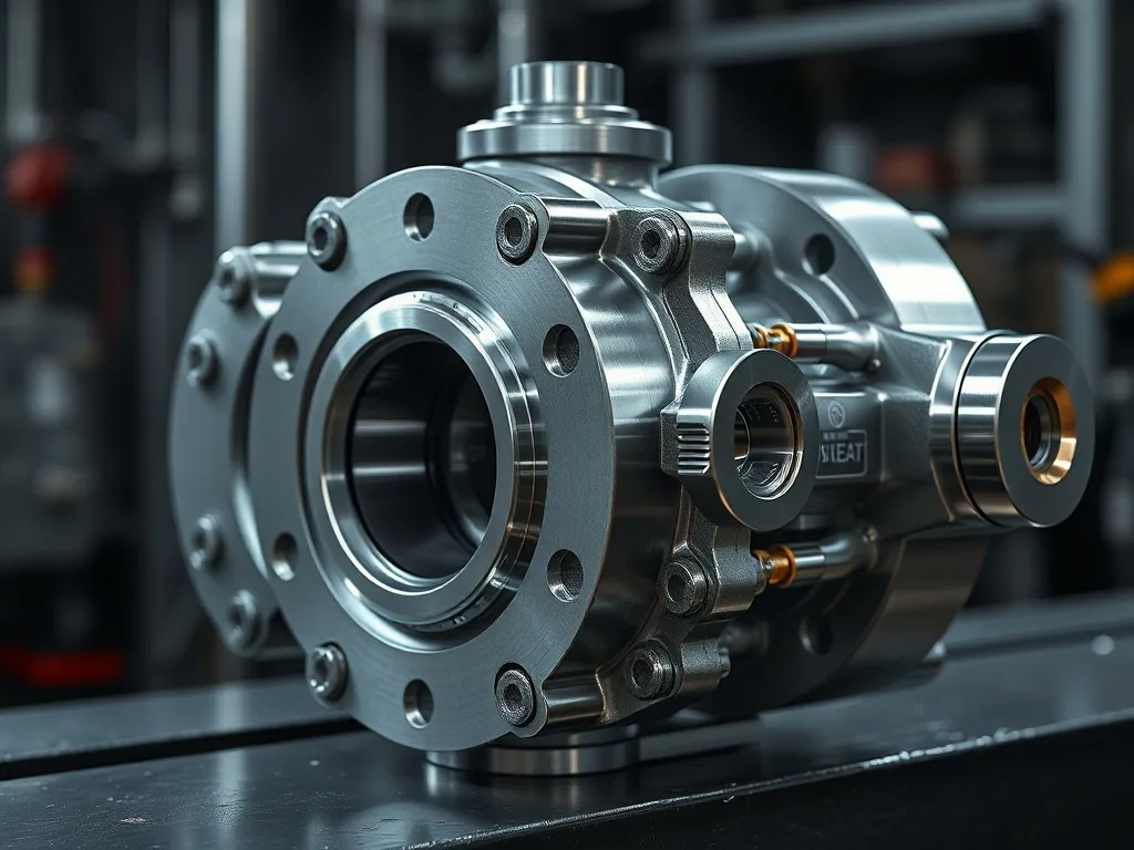 Machined hydraulic valve body prototype with cross-drilled passages