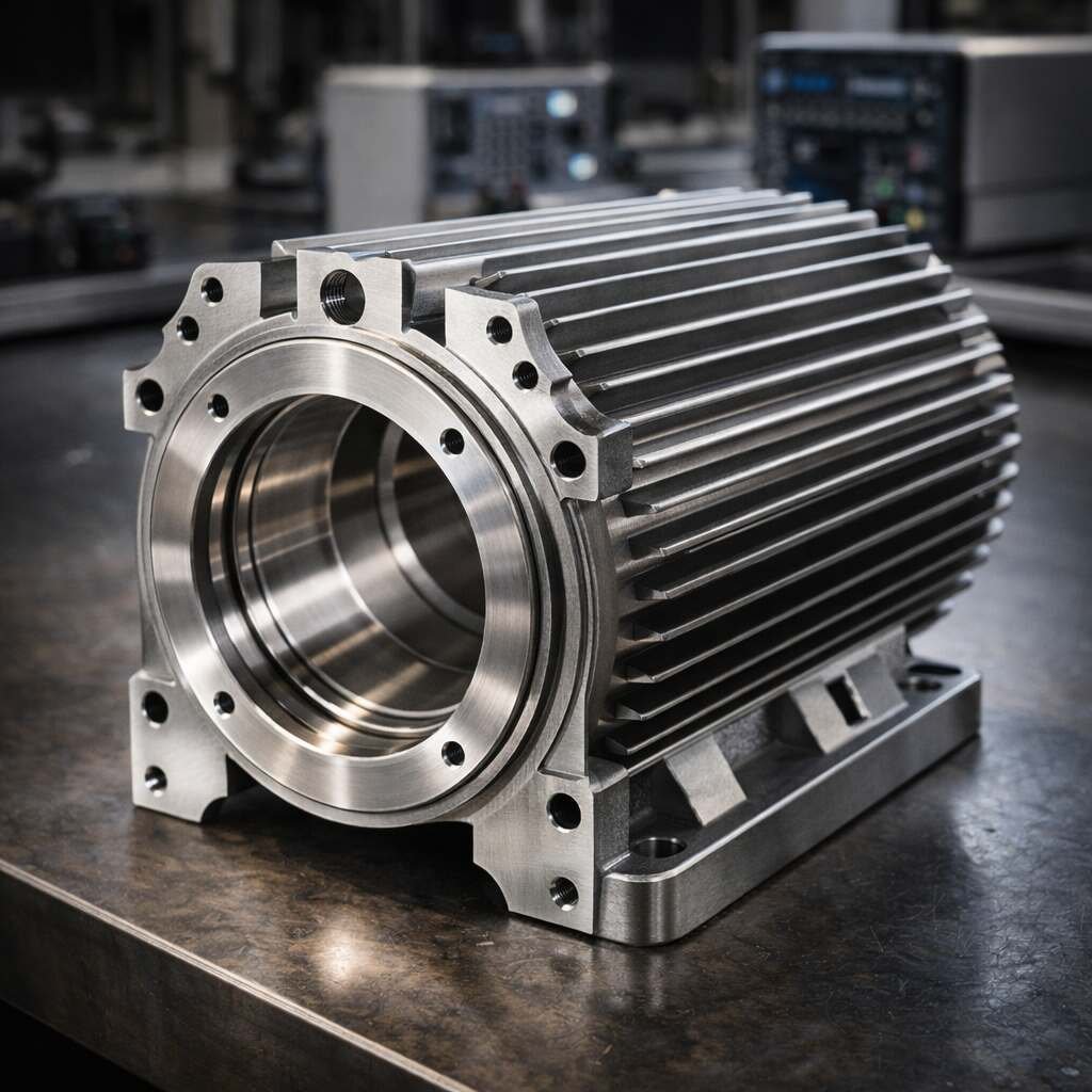 Aluminum motor housing for electric motors