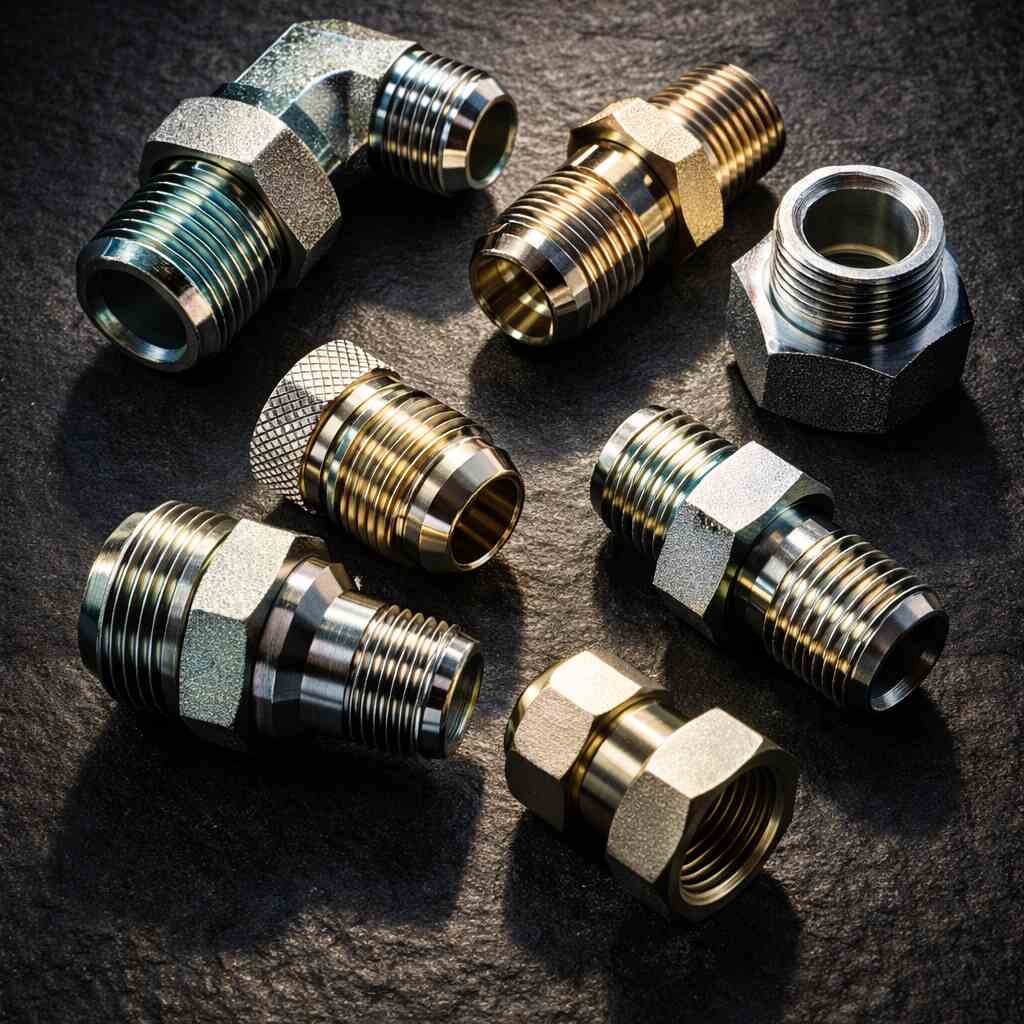 Precision hydraulic ports and fittings