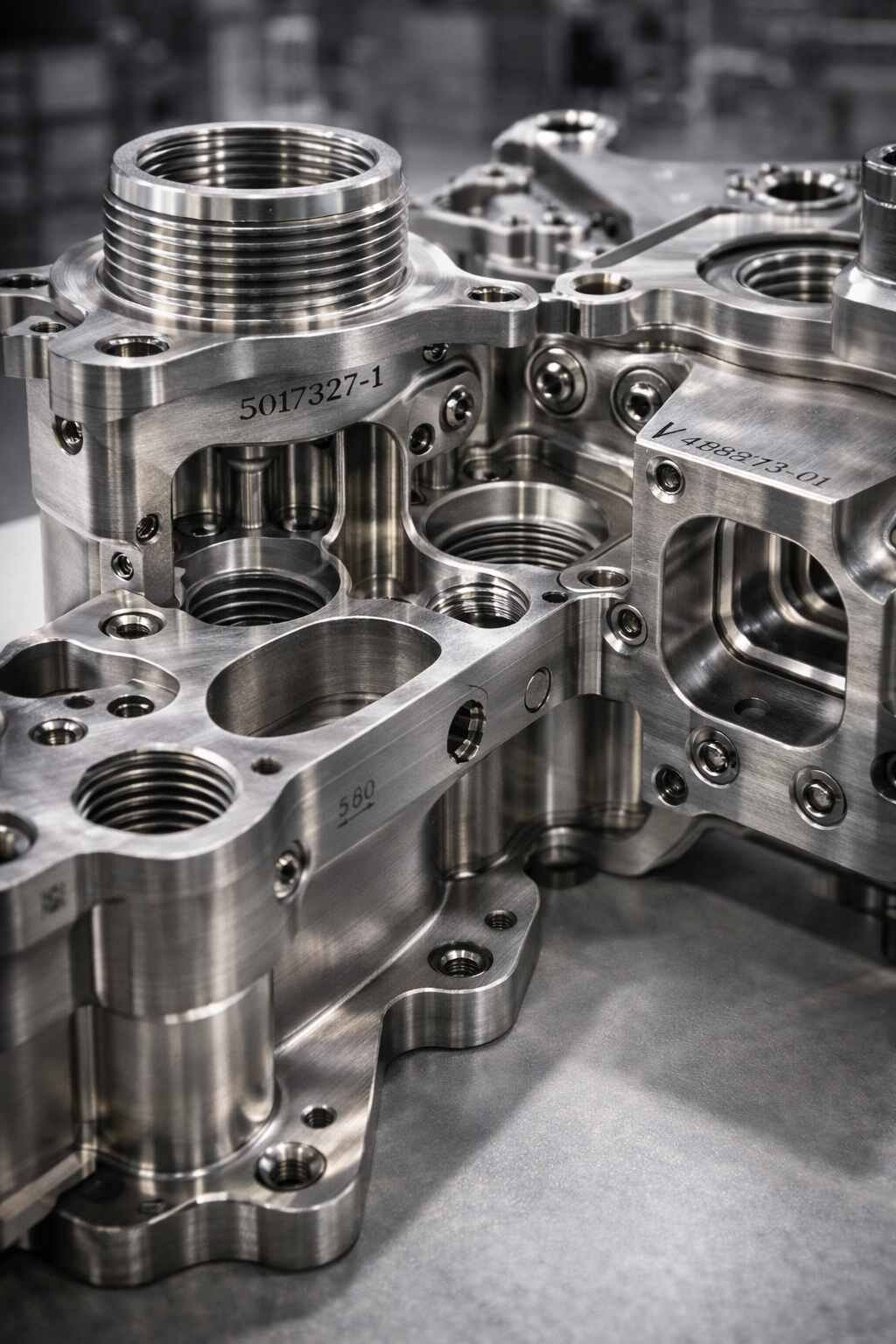 Precision CNC valve bodies and fuel system components