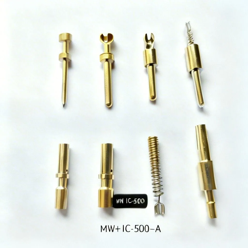 Shielded ground pin EMI shielding contact