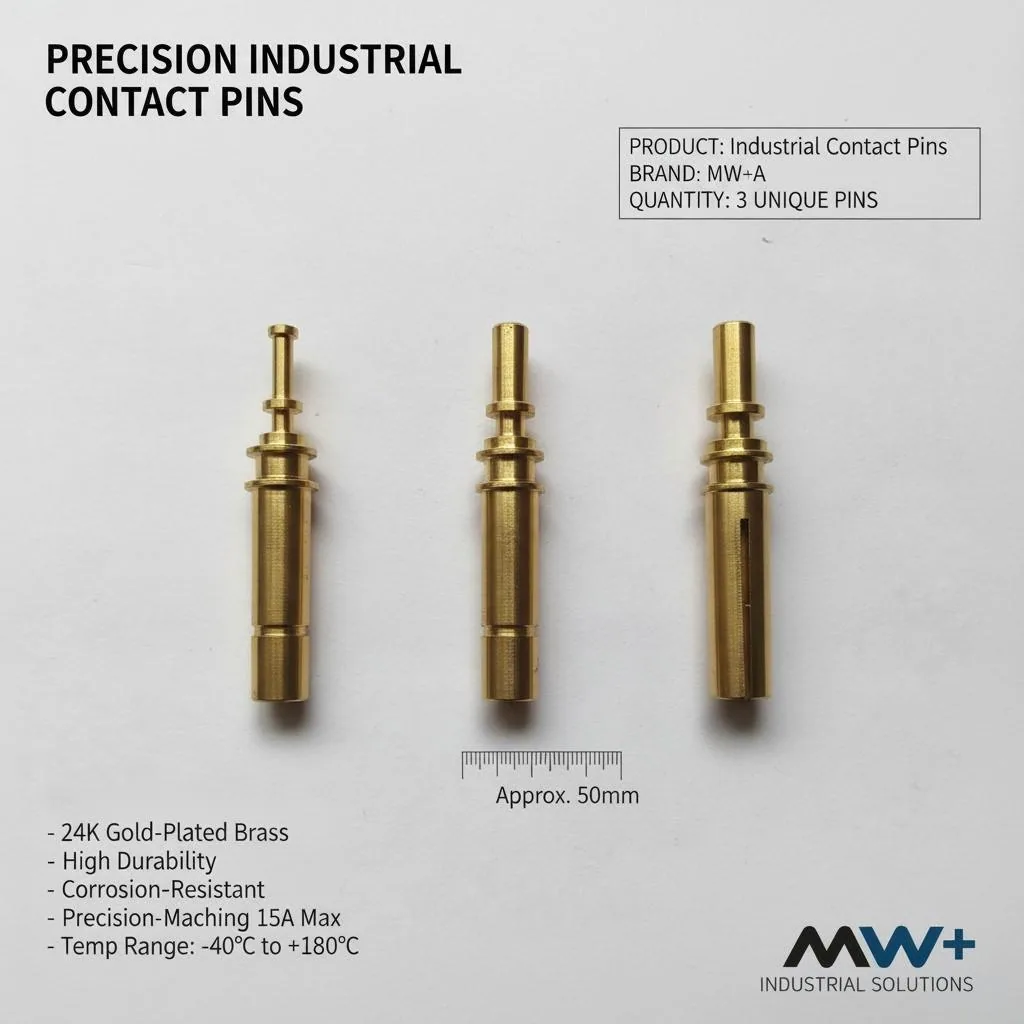 Gold flash terminal flat contact SMT