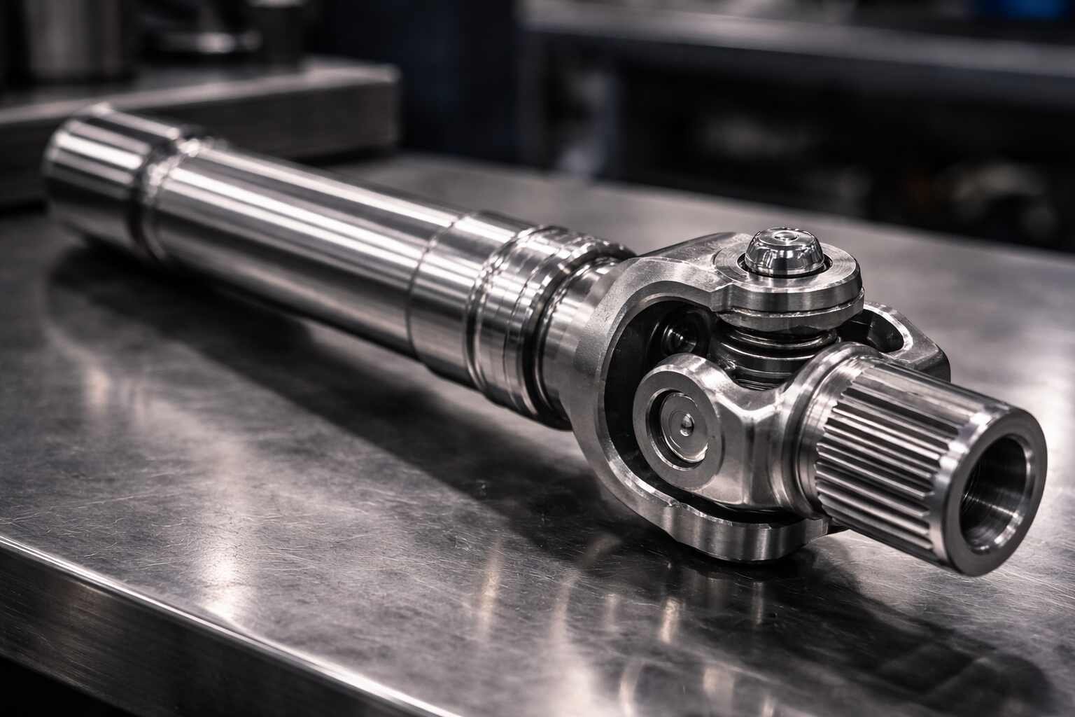 Custom drive shaft for pumps and conveyors