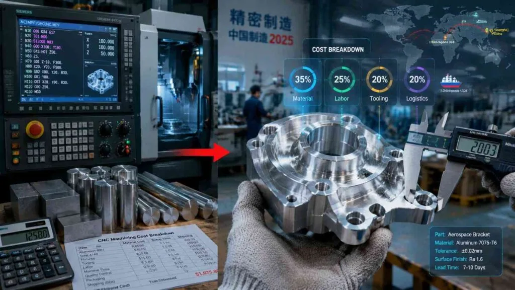 cnc machining cost breakdown ,