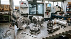 CNC Machining in China: AGV & Industrial Robotics Powertrain Components