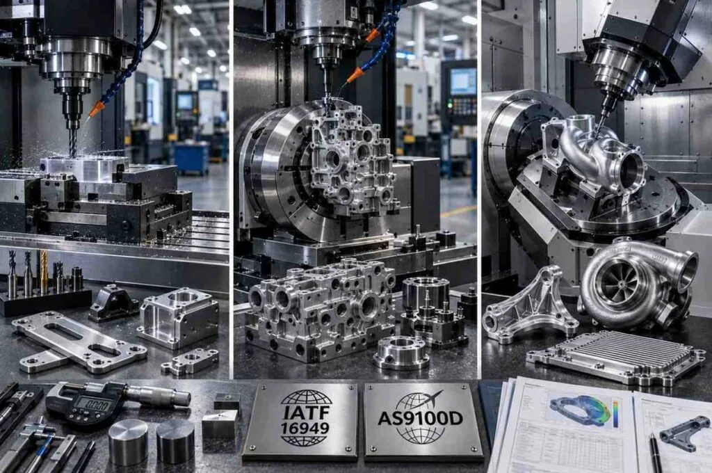 3, 4 & 5-Axis CNC Machining for Complex Automotive Parts