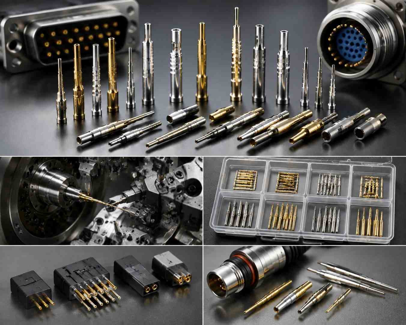 Connector Pins & Swiss Contact Pins