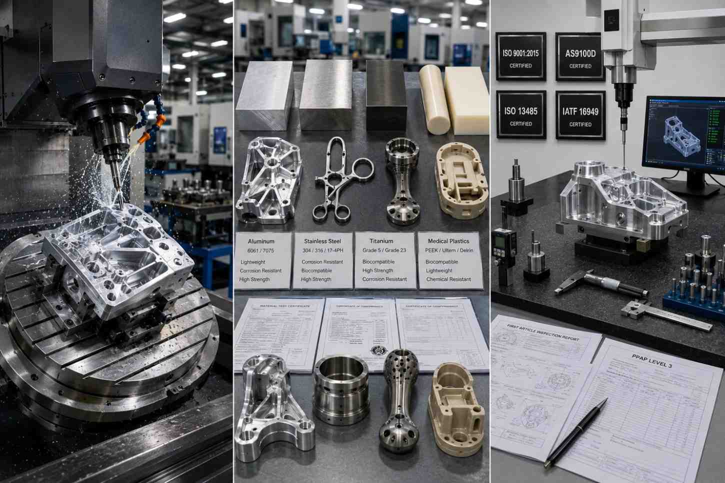 Custom Machined Parts in China