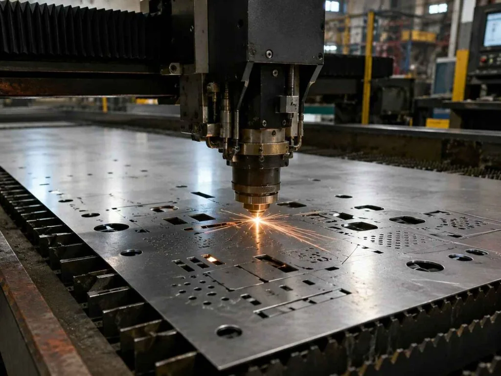 Sheet metal fabrication cost starts at the cutting stage: a laser cutting sheet metal parts